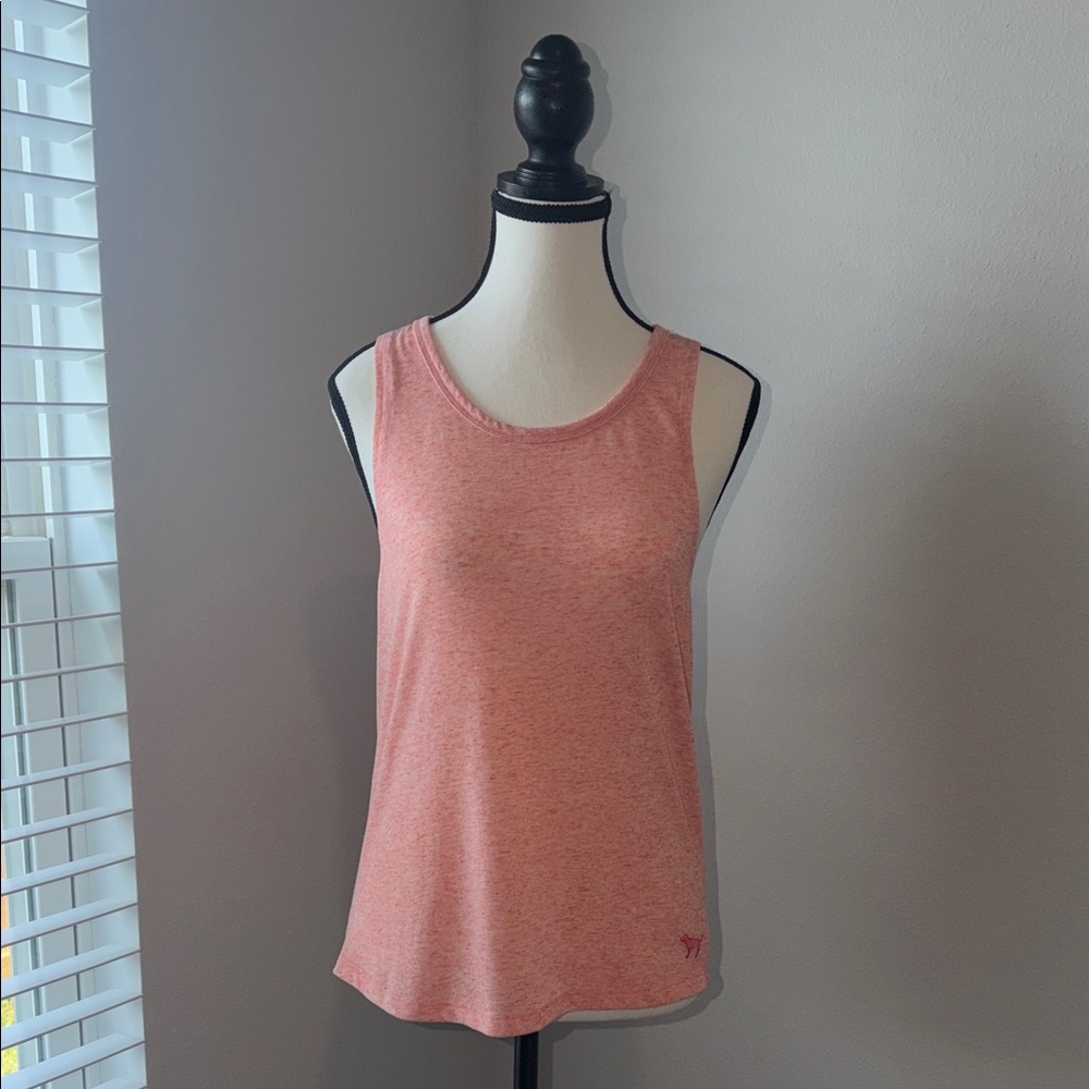 victoria’s secret pink open back twist tank top size XS